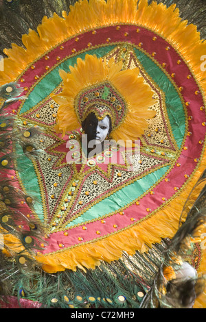 2011 ; West Indian/Caraïbes Kiddies Parade, Crown Heights, Brooklyn, New York. Banque D'Images