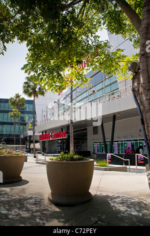 Le Staples Center et Nokia Plaza complex à Los Angeles Calfornia Banque D'Images