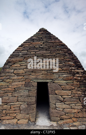 L'Oratoire Gallarus, péninsule de Dingle, comté de Kerry, Irlande Banque D'Images