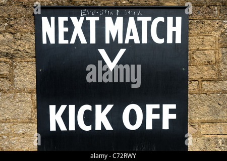 Matlock Town Football Club.Causeway Lane. Banque D'Images