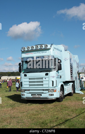 Tracteur Scania 124L Banque D'Images