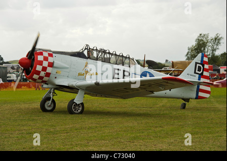 North American Aviation à Harvard III-6D (T6) Texan Banque D'Images