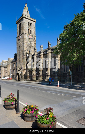 La Chapelle St Salvator à St Salvator's College, Université de St Andrews, North Street, St Andrews, Fife, Scotland, UK Banque D'Images