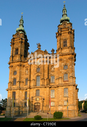 Basilique de la Sainte 14 Aides, près de Bad Staffelstein, Franconia, Bavaria, Germany Banque D'Images