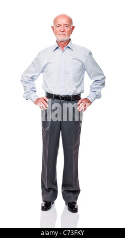 Beau portrait of senior man Banque D'Images