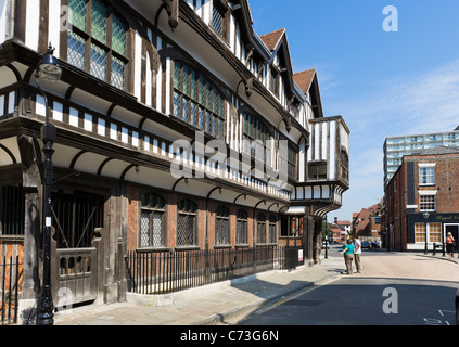 Le Tudor House Museum, Bugle Street, Southampton, Hampshire, England, UK Banque D'Images