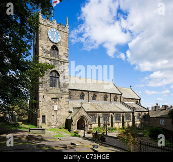 Haworth église paroissiale, Haworth, West Yorkshire, England, UK Banque D'Images