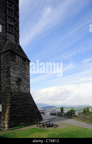 Monument national à Wallace Abbey Craig Stirling en Écosse Banque D'Images