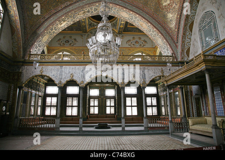 Au harem du palais de Topkapi Banque D'Images