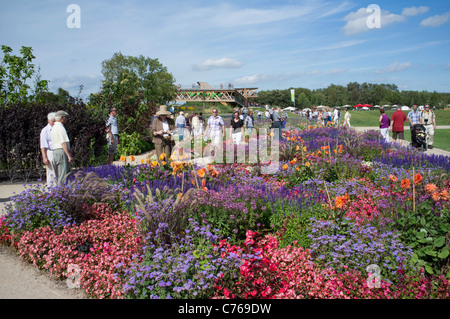 Le gouvernement fédéral Afficher ou horticoles Bundesgartenschau BUGA tenue à Koblenz Allemagne 2011 Banque D'Images