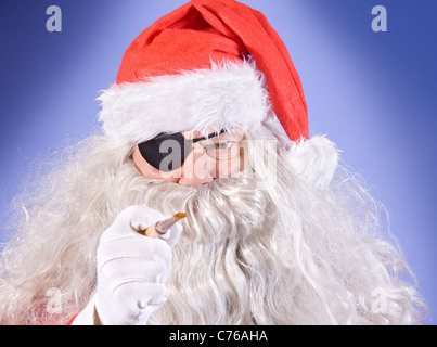 Bad Santa Claus Banque D'Images