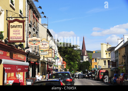 Henry Street, Kenmare, Co Kerry, Rep de l'Irlande. Banque D'Images