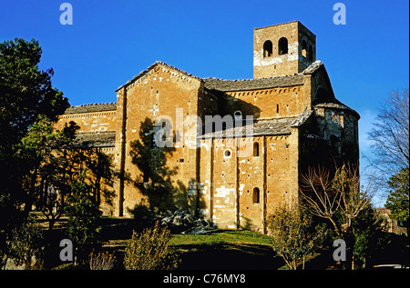 Cathédrale de San Leone, à St Léon. Banque D'Images