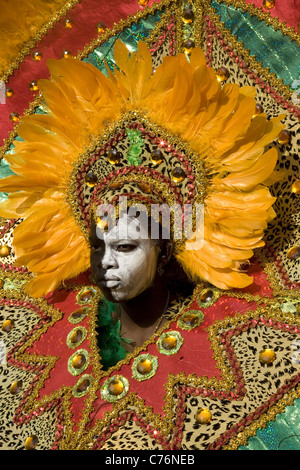 2011 ; West Indian/Caraïbes Kiddies Parade, Crown Heights, Brooklyn, New York. Banque D'Images