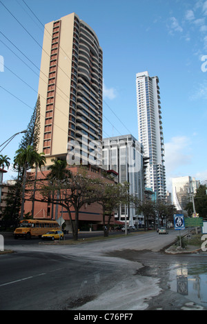 Les bâtiments élevés à Avenida Balboa, Panama City, Panama Banque D'Images