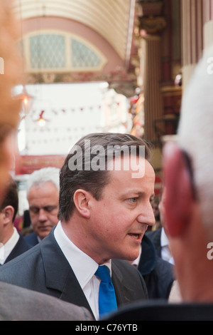 L'Angleterre, Londres, le Premier ministre britannique, David Cameron Banque D'Images
