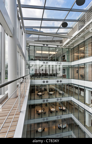 Jardins tabliers des bureaux dans la ville de Londres. Banque D'Images