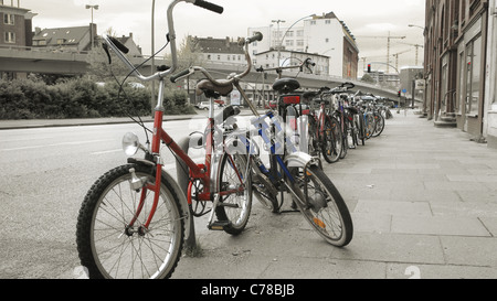 Hambourg. La photo est légèrement désaturées. Format de la photo est de 16*9. Banque D'Images