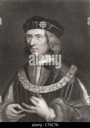 Richard III, 1452 - 1485. Roi d'Angleterre. Banque D'Images