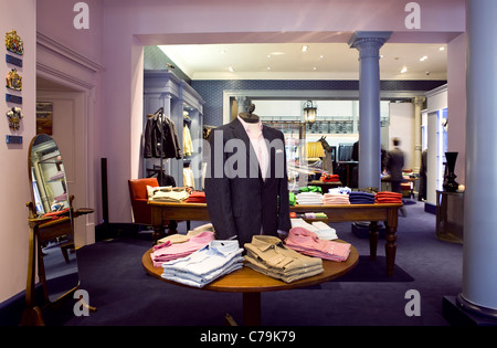 Donne et Hawkes, Savile Row Banque D'Images