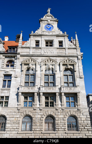 Neues Rathaus mairie, Leipzig, Saxe, Allemagne, Europe Banque D'Images