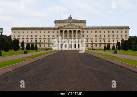 Édifices du Parlement, Stormont Estate, Belfast, en Irlande du Nord Banque D'Images