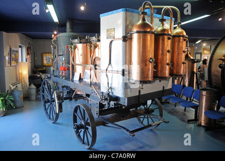 Ancienne distillerie de lavande linge Musée de la Lavande (Musée de la Lavande) administré par Lincele la famille à Coustellet, Provence, France Banque D'Images