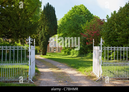 Saint Valery vieille ville à l'abbaye de Saint-Valery-sur-Somme, département de la Somme, Picardie, France, Europe Banque D'Images