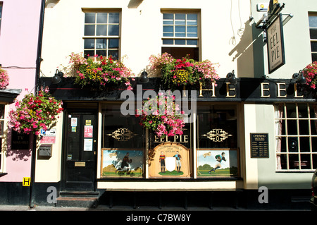 L'Anguille Pie Pub, Church Street, London, Middlesex, England, United Kingdom Banque D'Images