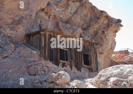 Calico Ghost ville minière abandonnée, Yermo, Comté de San Bernardino, Californie, USA Banque D'Images