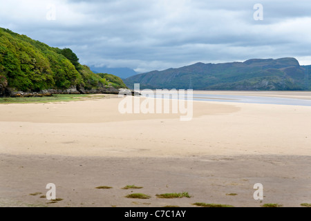 L'estuaire de Portmeirion au Pays de Galles Banque D'Images