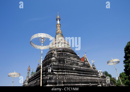 Wat Chetawan, Chiang Mai, Thaïlande Banque D'Images