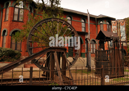 Le Musée d'histoire de l'exploitation minière dans la région de Bisbee, Arizona, USA. Banque D'Images