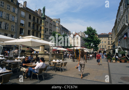 Place Saint Jacques, Metz, Moselle, Lorraine, France Banque D'Images