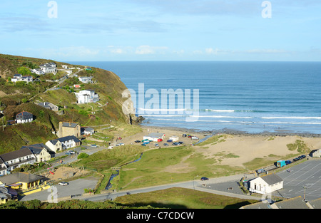 Porthtowan à Cornwall, UK Banque D'Images