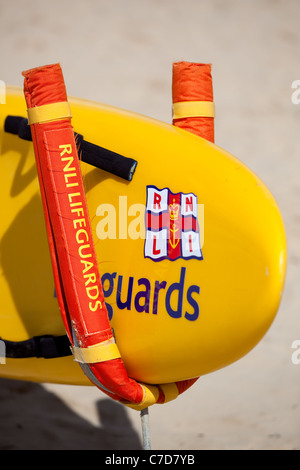 Surf rescue RNLI plage de Bournemouth England UK Banque D'Images