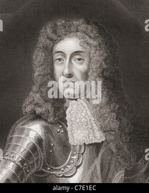 Jacques II et VII, 1633 - 1701. Roi d'Angleterre et l'Irlande en tant que Jacques II et Roi d'Ecosse comme James VII. Banque D'Images