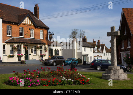 Grand bardfield war memorial village essex england uk Banque D'Images