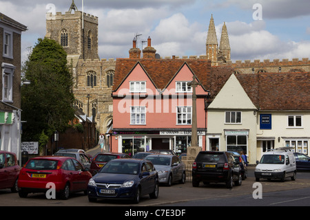 Village de clare suffolk angleterre uk go Banque D'Images