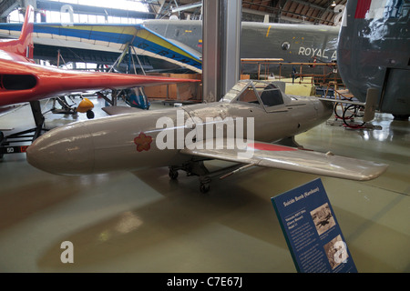 Yokosuka MXY7 Ohka (Fleur de cerisier) MODÈLE II sur l'affichage dans l'air et de l'espace Hall, du Musée des sciences et de l'industrie, Manchester, Royaume-Uni. Banque D'Images