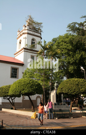 Vieille Ville ou vieux quartiers de Panama City, au Panama. Banque D'Images