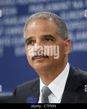 United States Procureur général américain Eric Holder Banque D'Images