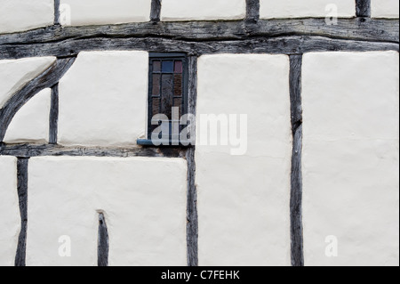 Un chêne de colombages. Winslow, Buckinghamshire, Angleterre Banque D'Images