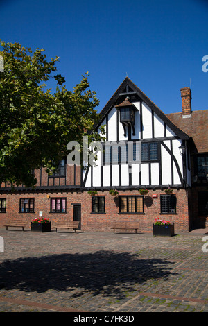 La Guildhall en Sandwich, Kent en Angleterre principalement à partir de 1579 dates Banque D'Images