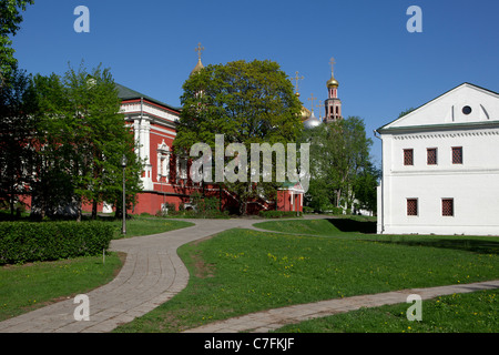 Cathédrale de Notre Dame de Smolensk au couvent Novodievitchi à Moscou, Russie Banque D'Images