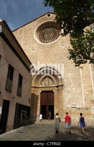 Notre Dame des Anges Church Pollenca Majorque Banque D'Images