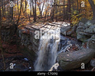 Sonnerie Rock State Park, PA Banque D'Images