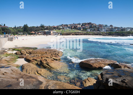 Bronte Beach Ocean pool, Sydney, Australie Banque D'Images