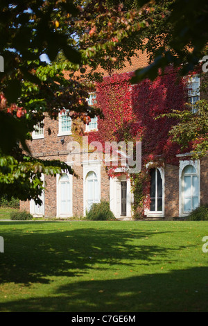 La maison Baysgarth Baysgarth au Musée Parc dans la ville de Barton upon Humber, Nord du Lincolnshire, Angleterre Banque D'Images