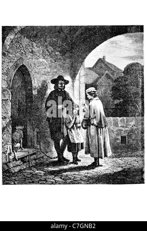 L'Anglais John Bunyan écrivain chrétien prédicateur célèbre écrivain écriture auteur The Pilgrim's Progress Baptiste Réformée